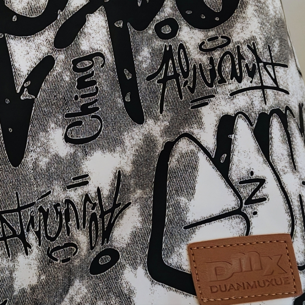 DUANMUXUE Graphic Print Bag